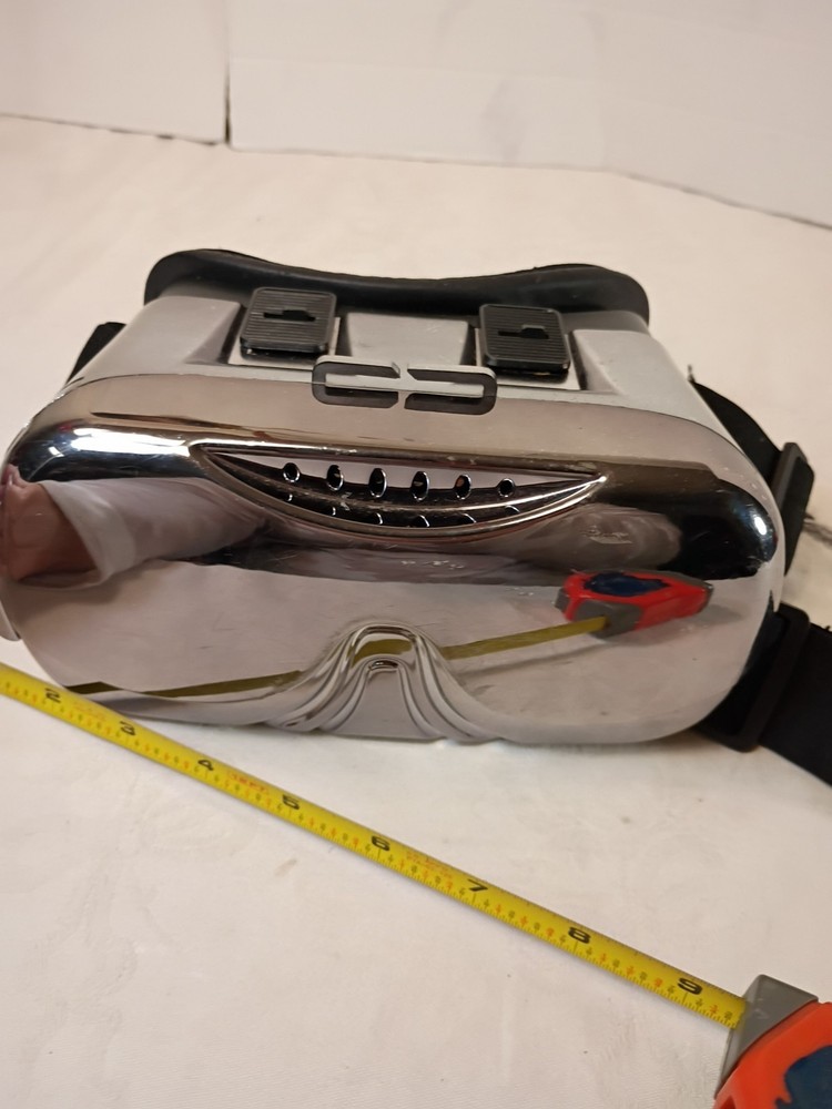 Virtual Reality Chrome Looking Headset. A-22