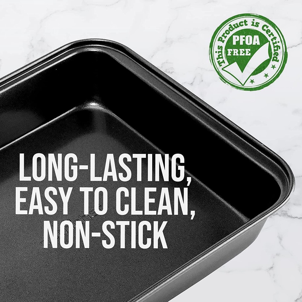 Nutrichef BKNCBS10CAKEP Square Cake Pan