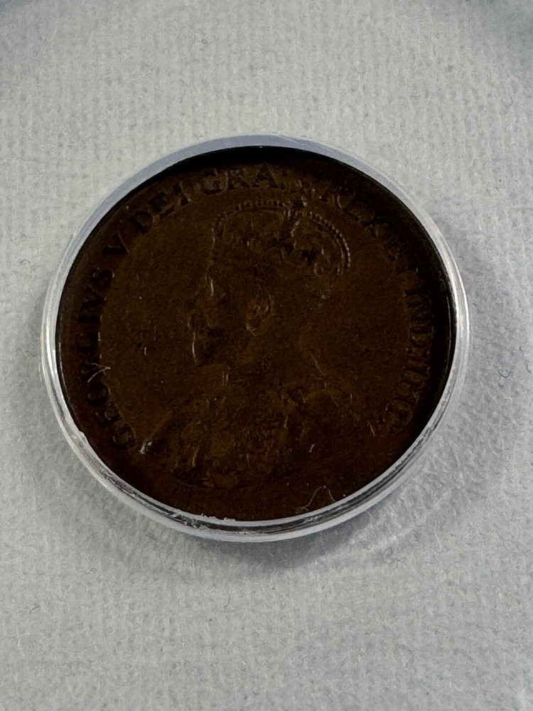 1925 Canada 1 Cent Graded VF 35 by ANACS
