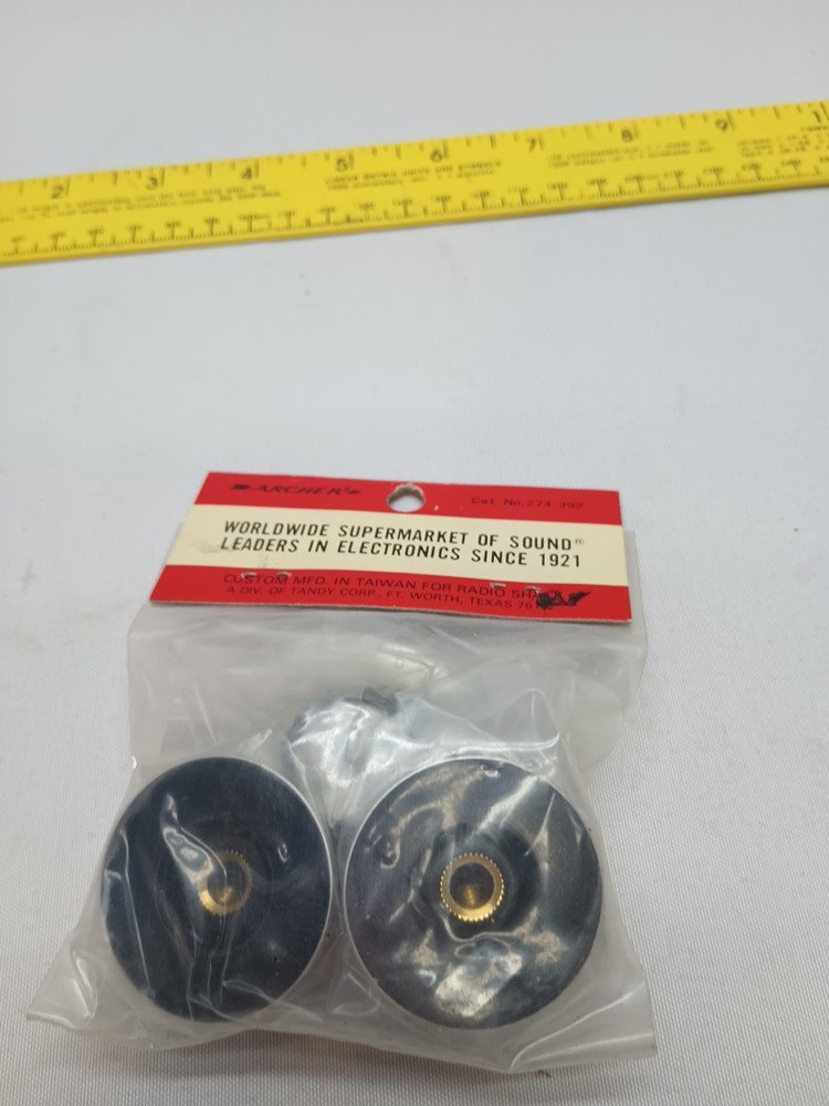 Archer 274-392 Communication Type Knobs (Pack of 3)