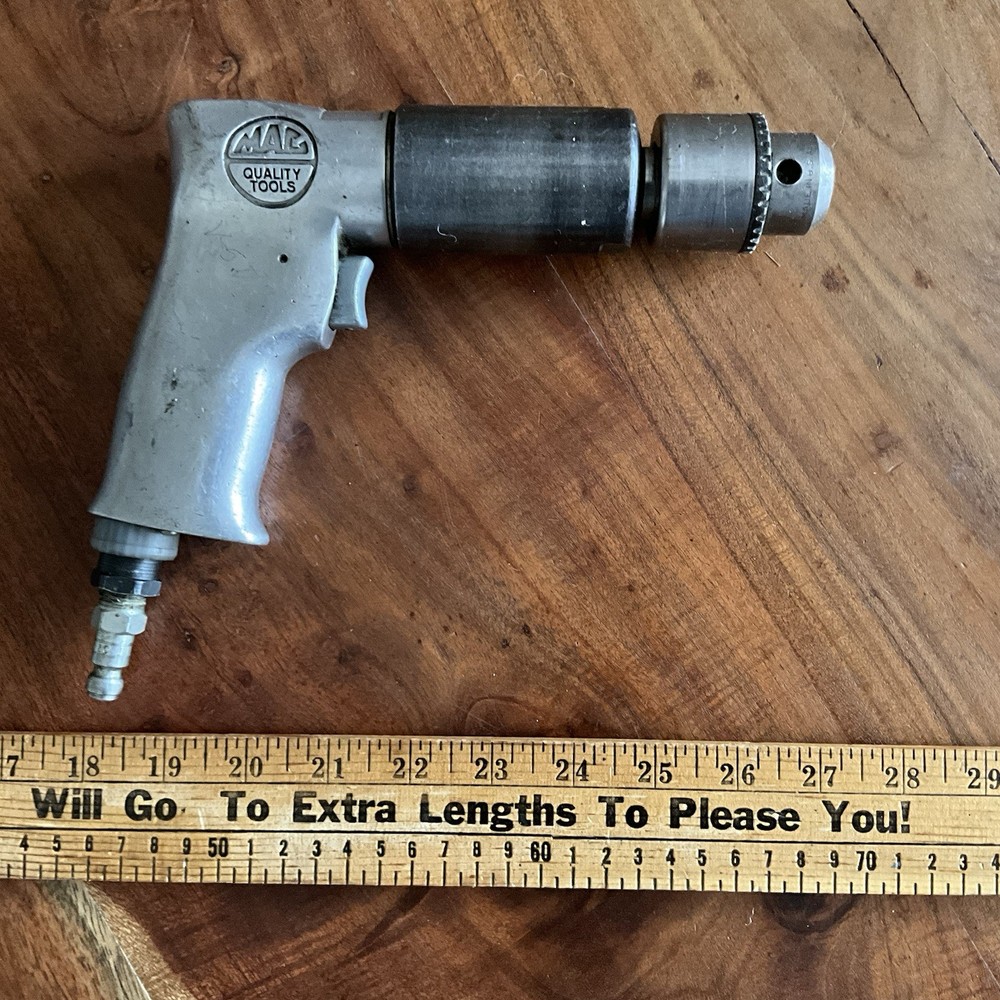 Mac Tools 1/2" Pneumatic Reversible Keyed-Chuck Air Drill