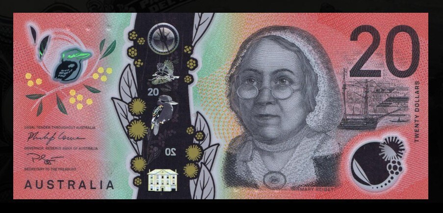 Australia 2019 P-64 20 Dollar Polymer UNC