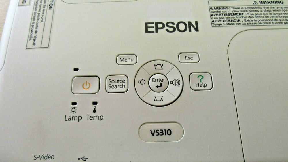 Epson VS310 Model: H432A LCD Projector