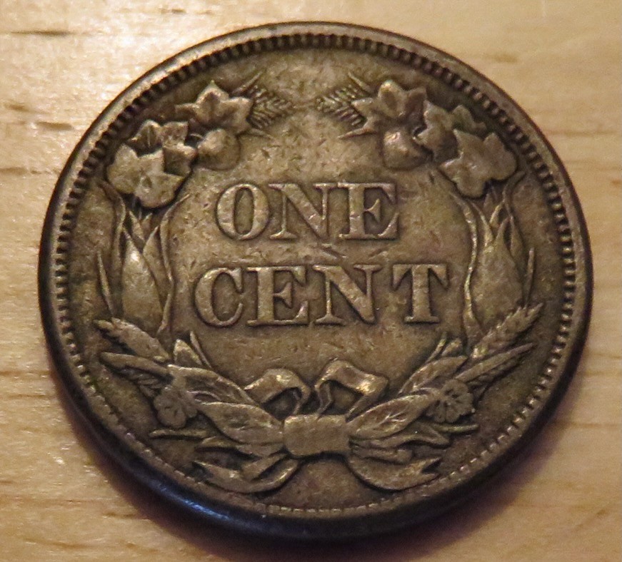 1858 Flying Eagle cent *XF* *Large Letters*