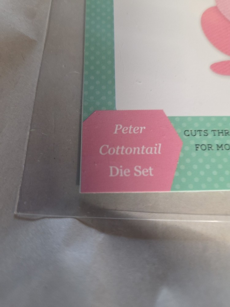 Echo Park Peter Cottontail Die Set