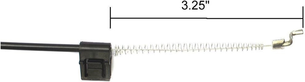 3.25 INCH Black Recliner Cable with Release Handle