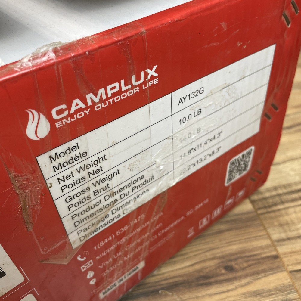 Camplux AY132G Tankless Water Heater (Open Box, New)