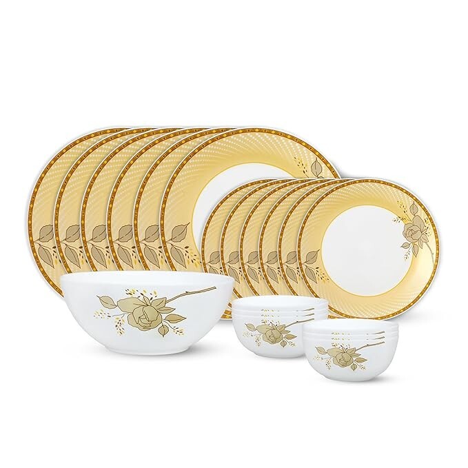Dinnerware Set Round Dinner Plates Dish Plates Dish DINNER PLATE YELLOW SAPPHIRE