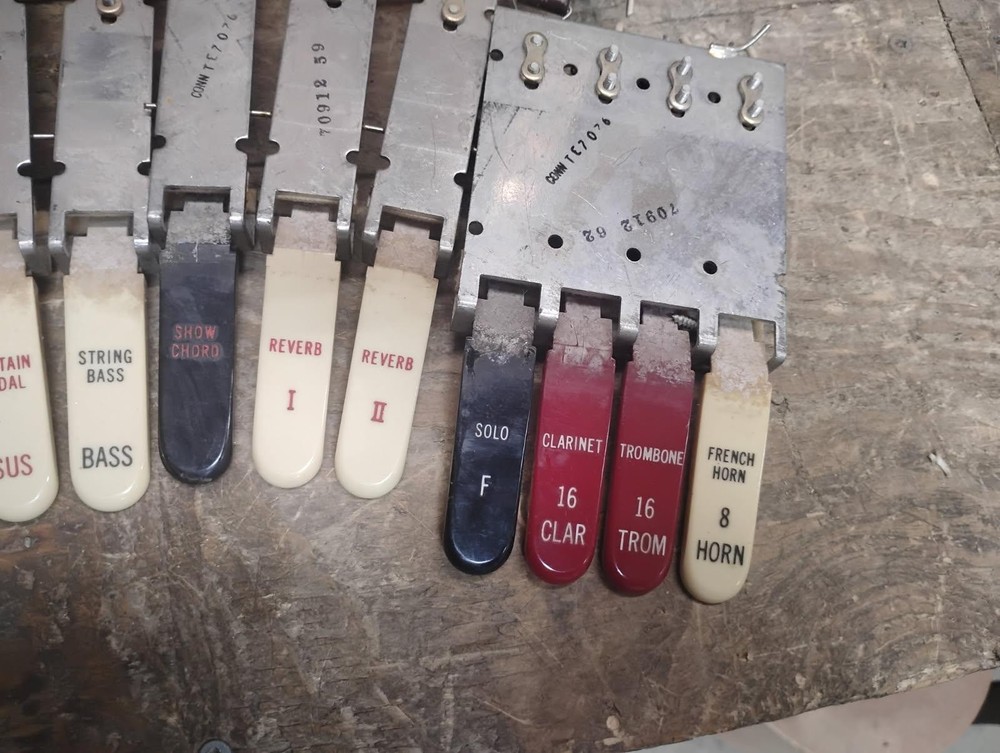 Vintage Conn Organ Tabs! MAKE OFFER!