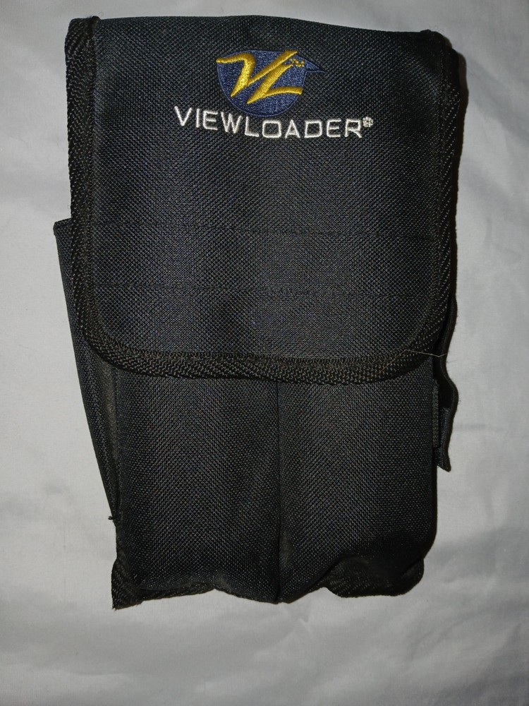 VIEWLOADER Paintball Reload Canisters And Case 2 Containers hook and loop