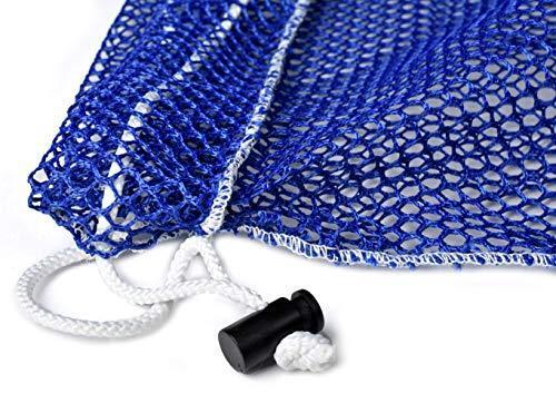 Commercial Mesh Laundry Bag - Sturdy Mesh Material with Drawstring Closure.