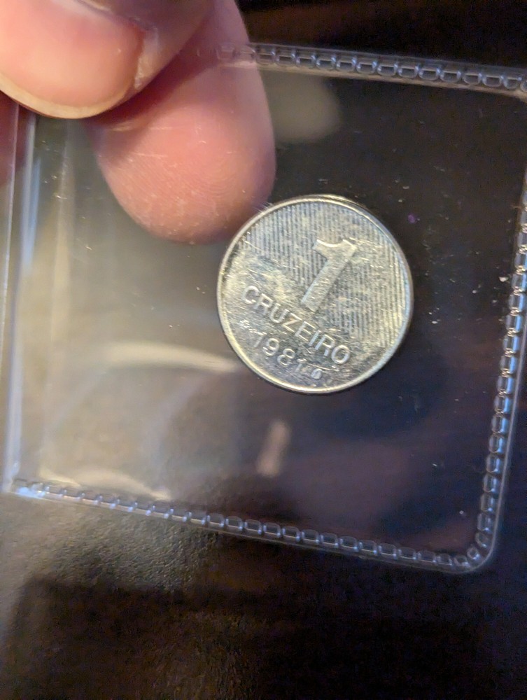 1981 brasil 1 Cruzeiro coin
