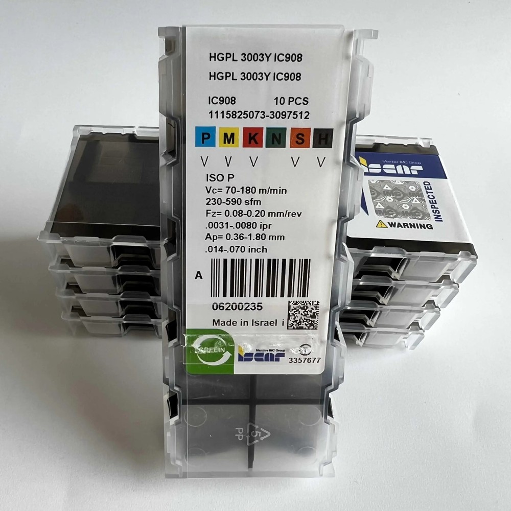 ISCAR / HGPL3003Y IC908 / 10 Pcs