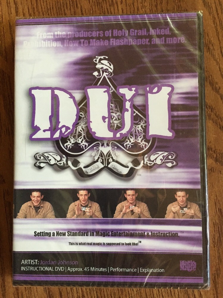 DUI by Jordan Johnson Magic Tricks DVD