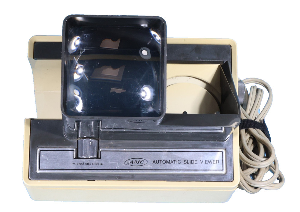 AMC Electric Motorized Automatic Slide Viewer / Changer #785