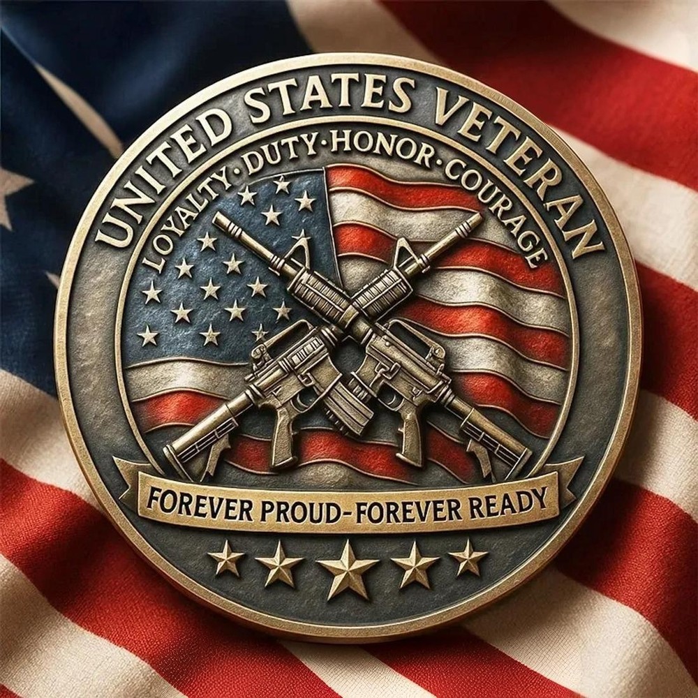 I Am a Veteran Commemorative Coin