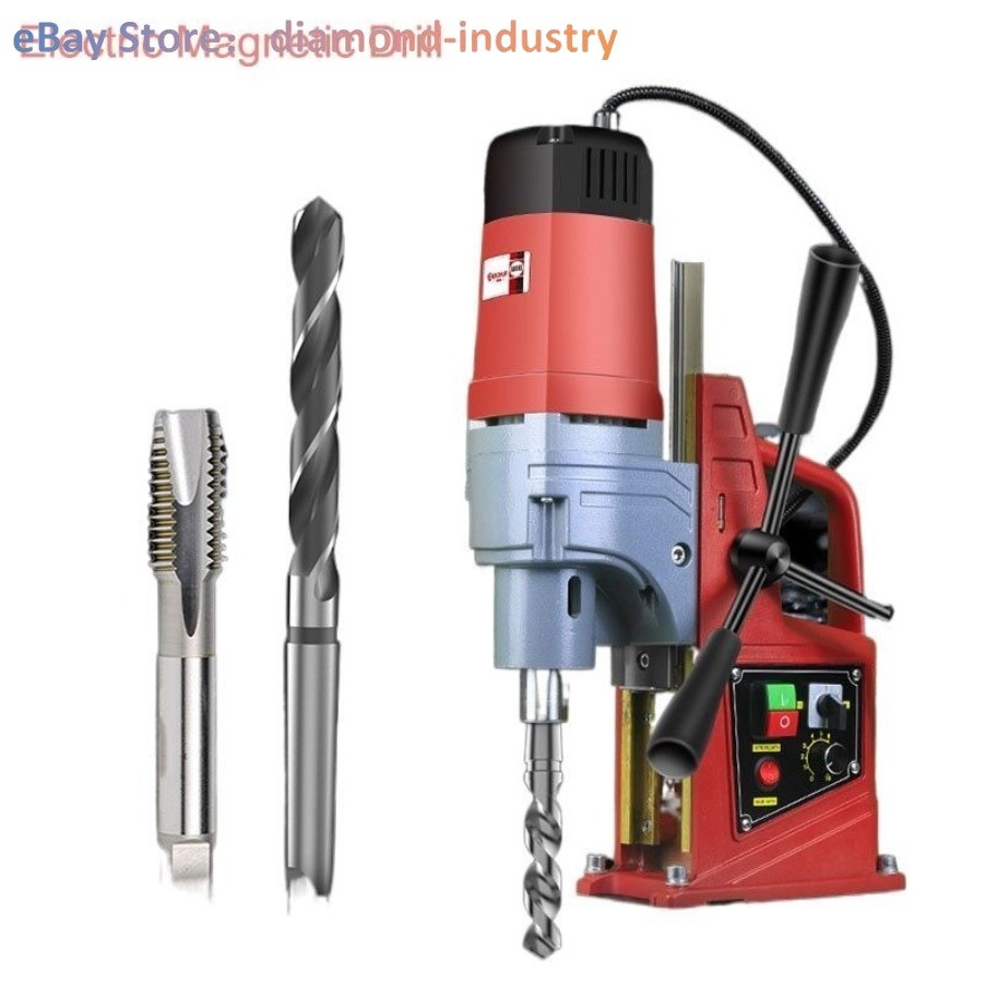 Adjustable - speed Bench Magnetic Drill: For Drilling, Core-extraction & Tapping