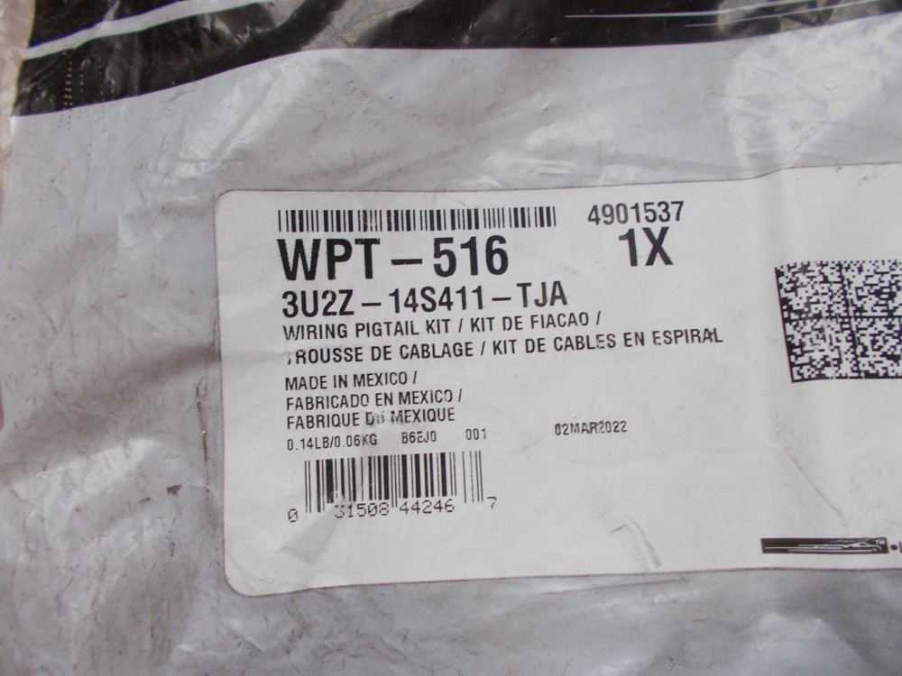 New Motorcraft Headlight Control Module Connector WPT-516