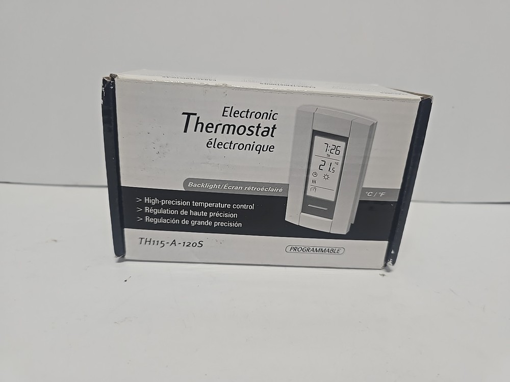 Aube Technologies TH115-A-120S 7-Day Programmable Line Voltage Thermostat