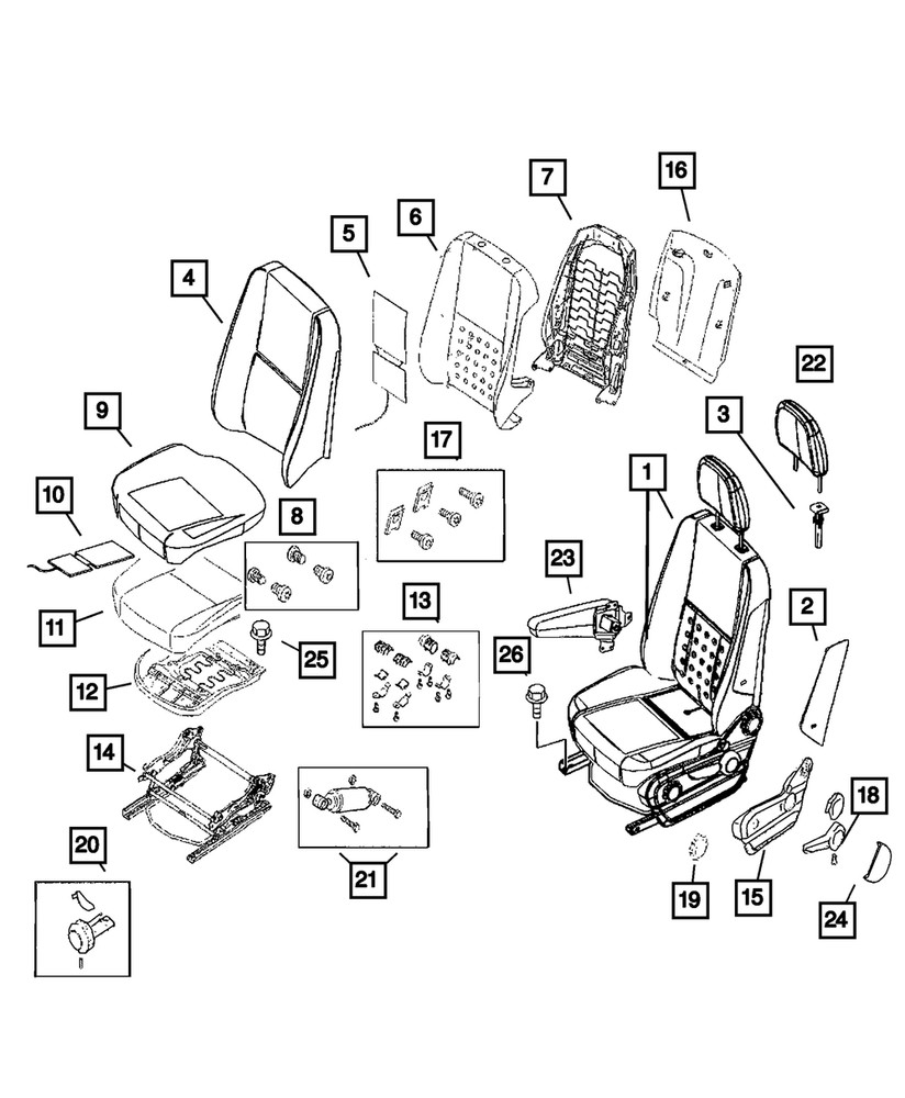Genuine Mopar Bracket 68010850AA