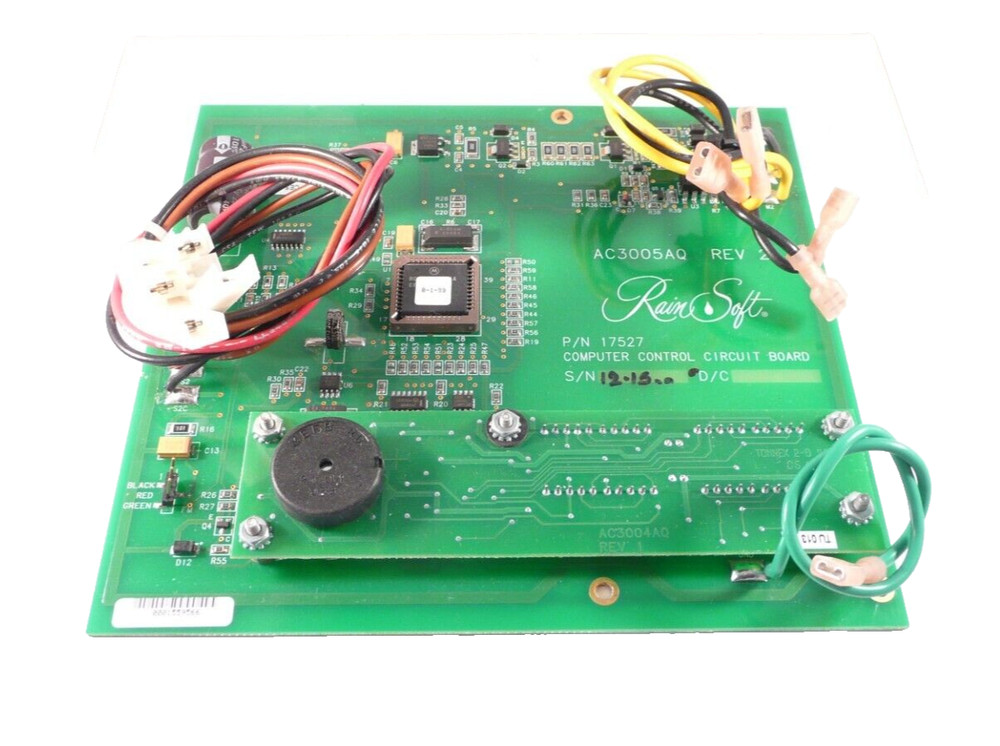 Rain Soft 17527 Gold Series Water Softener Computer Control Module Circuit Board