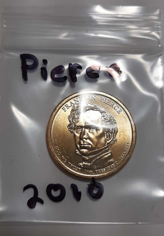 2010-D Pres. Franklin Pierce Dollar