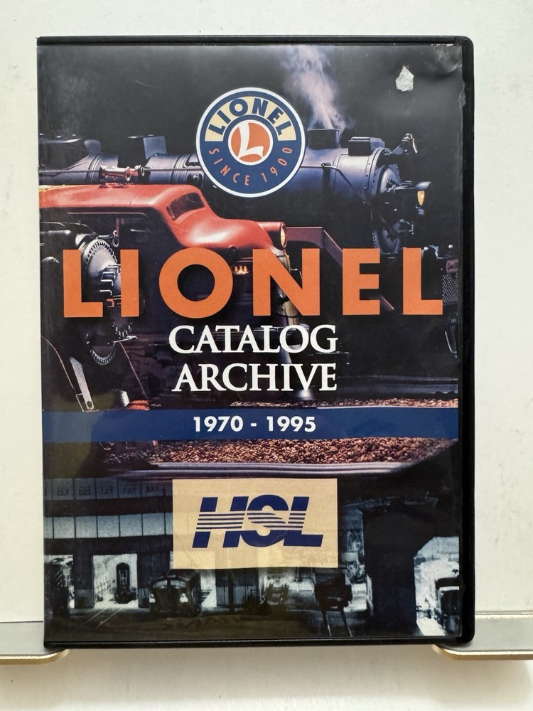 Lionel Catalog Archive 1970–1995 CD-Rom, 2009