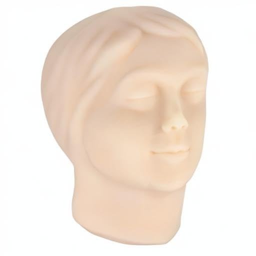 Injection Training Mannequin Face Model Head Model for Micro-Plastic Teaching...