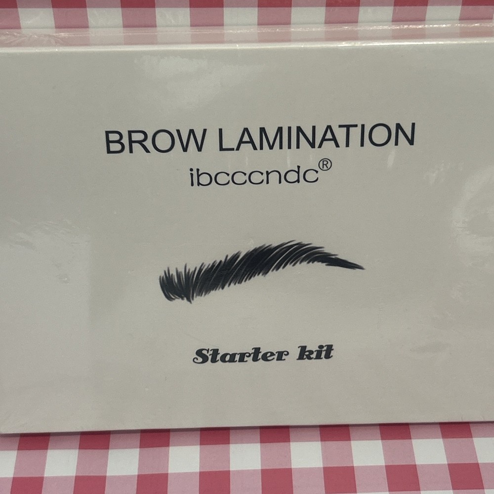 New IBCCCNDC Brow Lamination Starter Kit Perfect Full Fluff Sculp Brows 7 Pc/Set