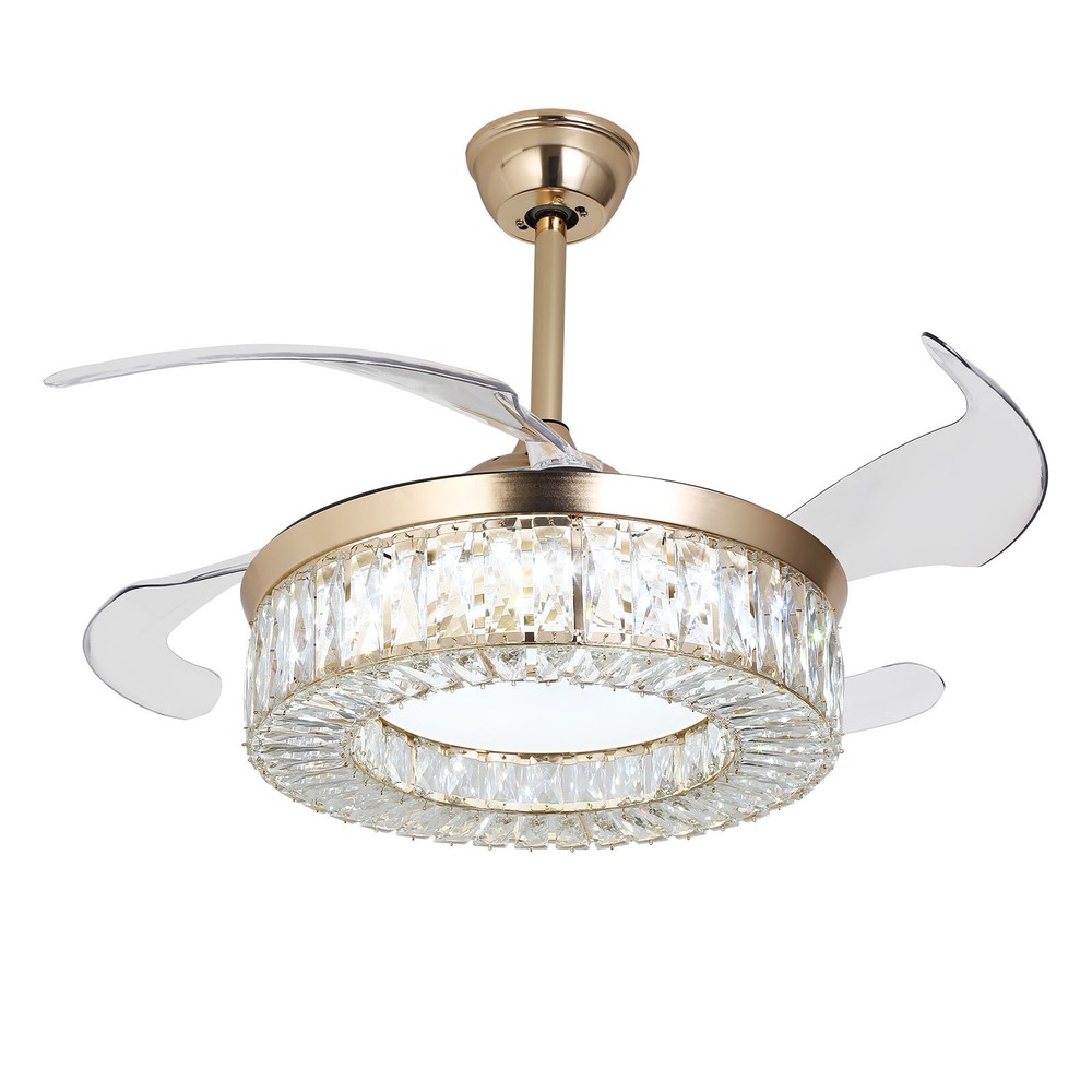 LED Ceiling Fan Ceiling Fan with Remote, Adjustable LED Ceiling Light Fan NEW��