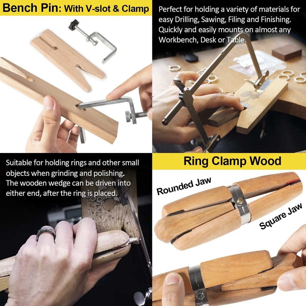 Metalsmith Tools Kit Beginners -Apprentice Metalsmithing Jewelry Making Tool Set