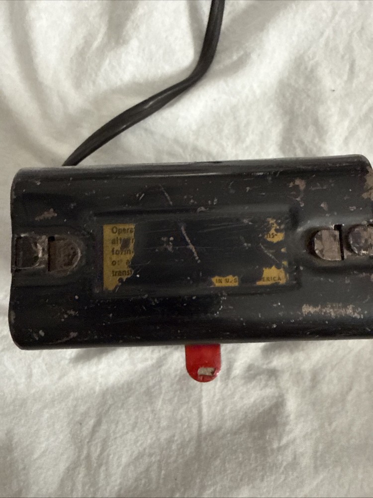 Marx 0-27 Gauge #729 Transformer Model Train NOT TESTED AS-IS PLEASE READ NOTE