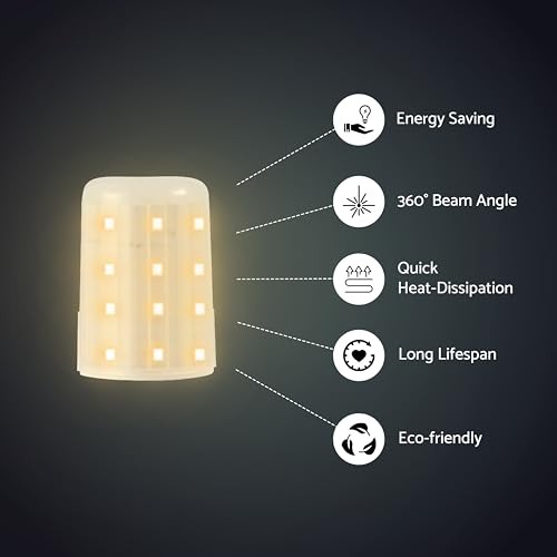 LED Bi-Pin Replacement Module, Dimmable LED, 3000K, 1 Count (Pack of 1) Short