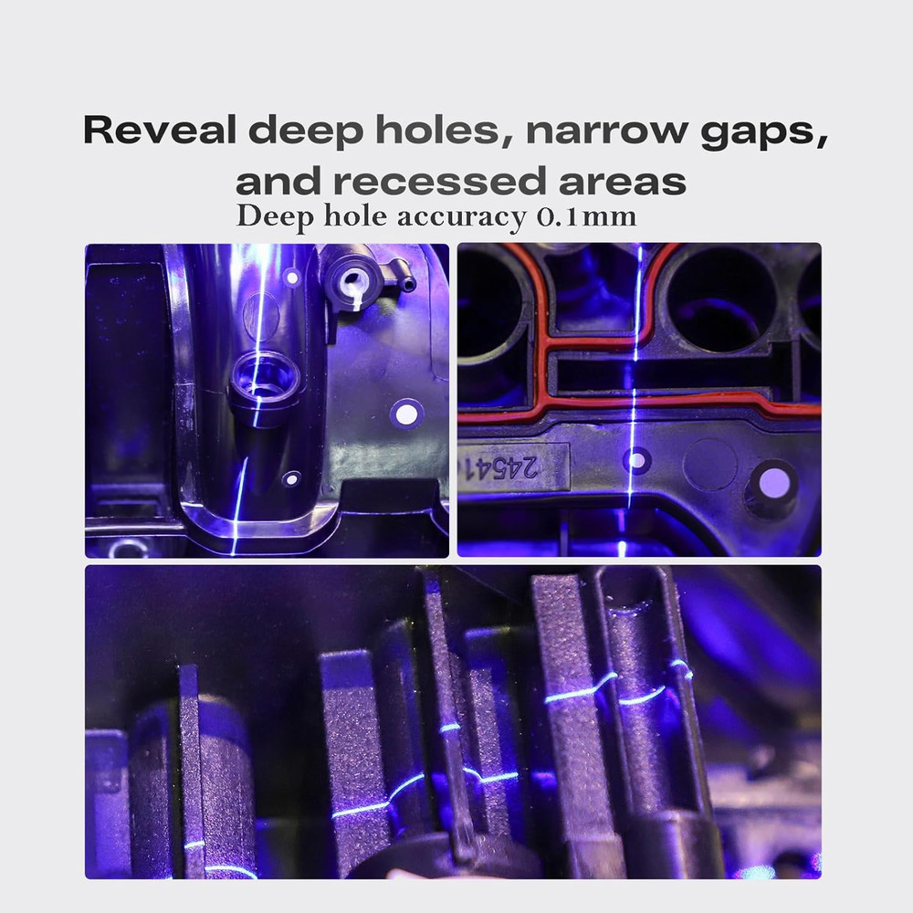 High-Precision 3D Scanner S1 with Wireless Bridge & Color Mapping