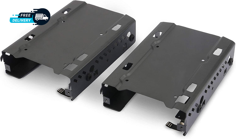 - Stackable 3.5" HDD Bracket Duo Pack Cases Ph-Hddkt_03Black