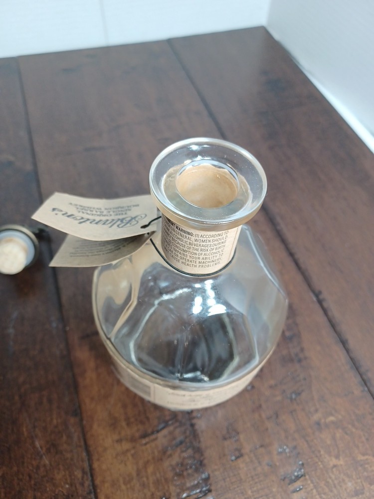 Blantons Bourbon Empty Bottle with Stopper (Letter O)