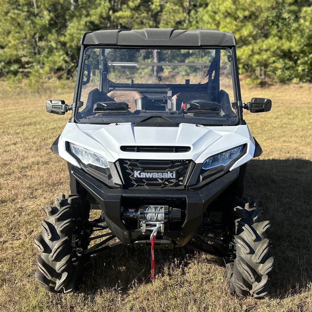 Kawasaki Ridge Front Full Windshield Vented 2024+