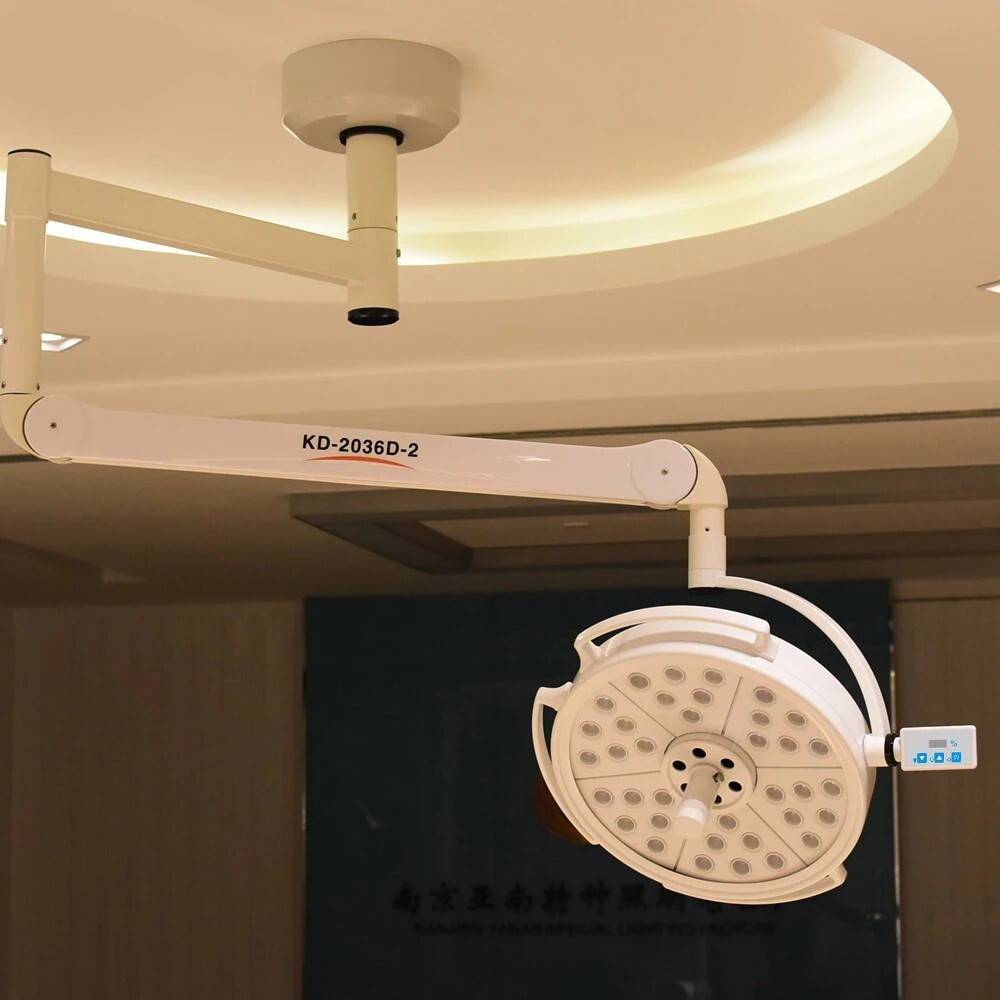 108W LED Dental Surgical Ceiling Mounted Shadowless Operation Light KD-2036D-2