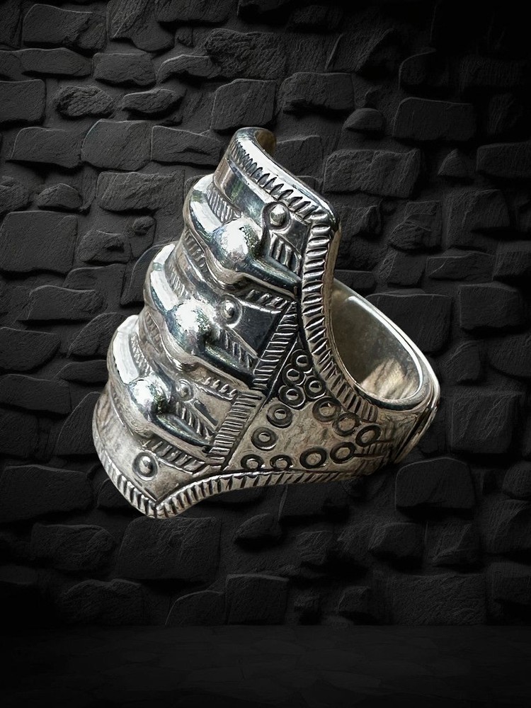 Vintage David Andersen from the 1960s.Saga Silver Ring
