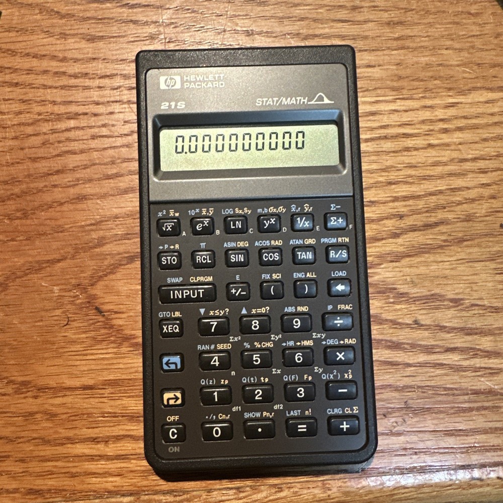 Hewlet Packard 21s Calculator
