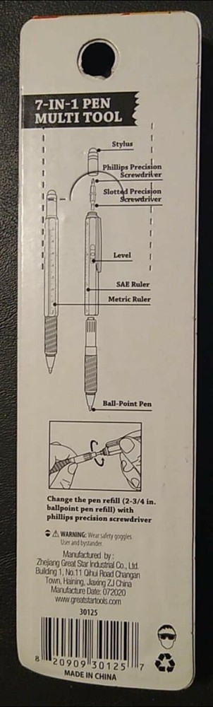 🔥 7-in-1 Pen Multi Tool #30125
