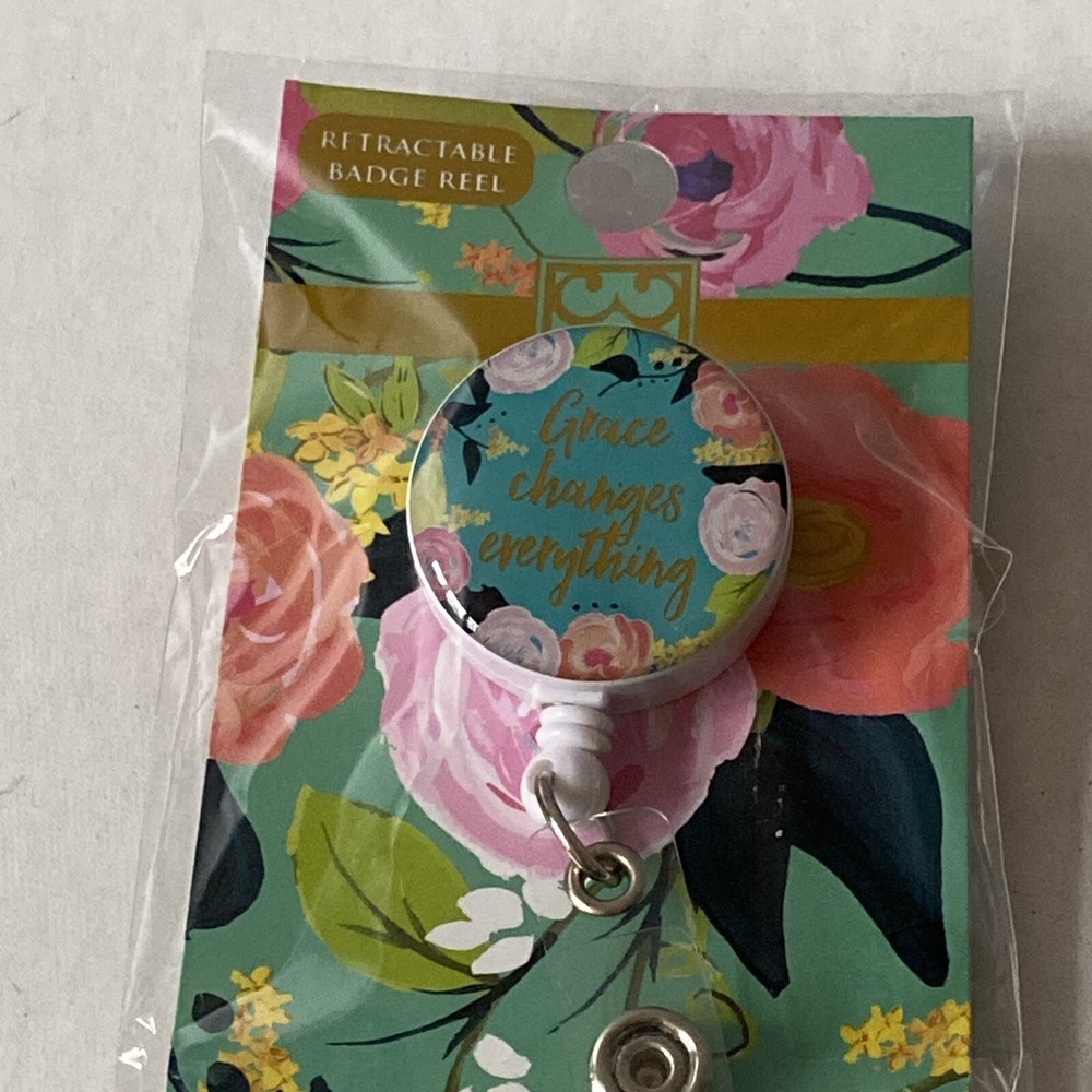 Grace Changes Everything - Retractable Badge Holder - Badge Reel