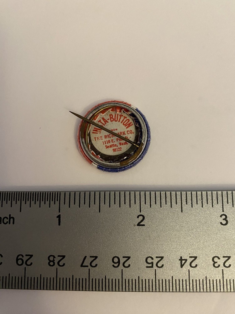 McG 25 Political Pin Back Button P56