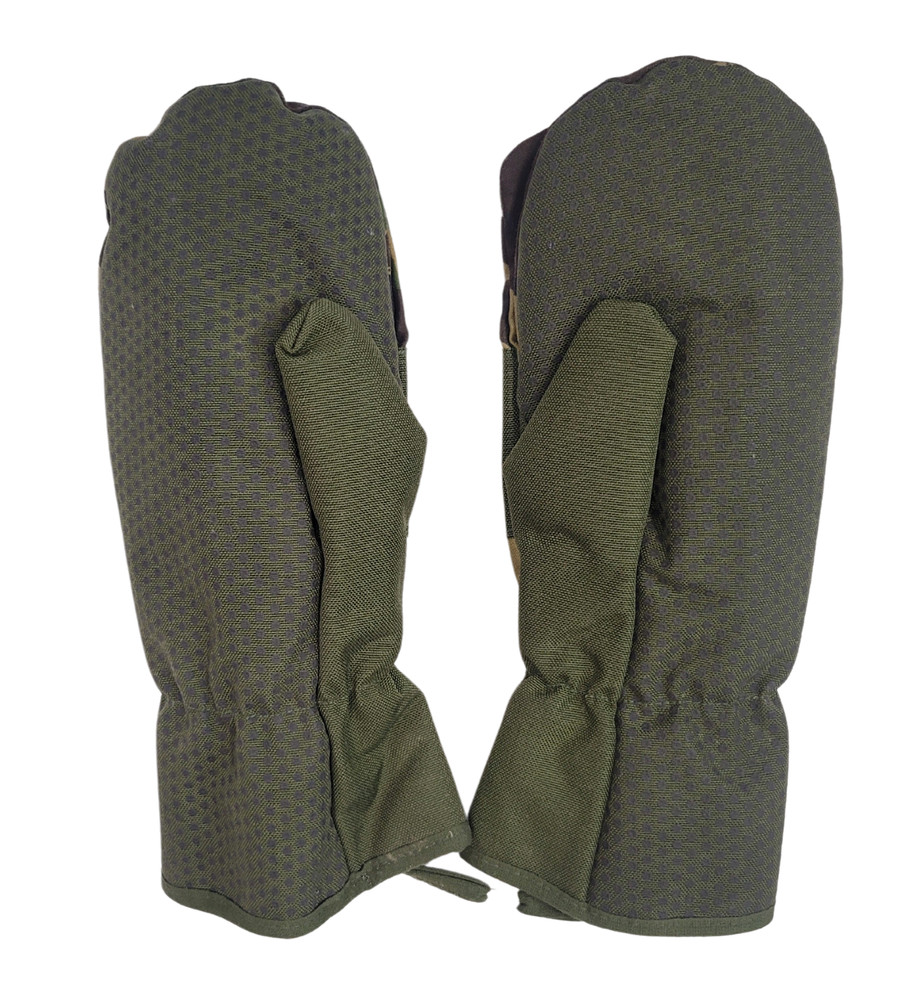 Used Good Medium British Army DPM Lined Mittens *mocinc.1982*