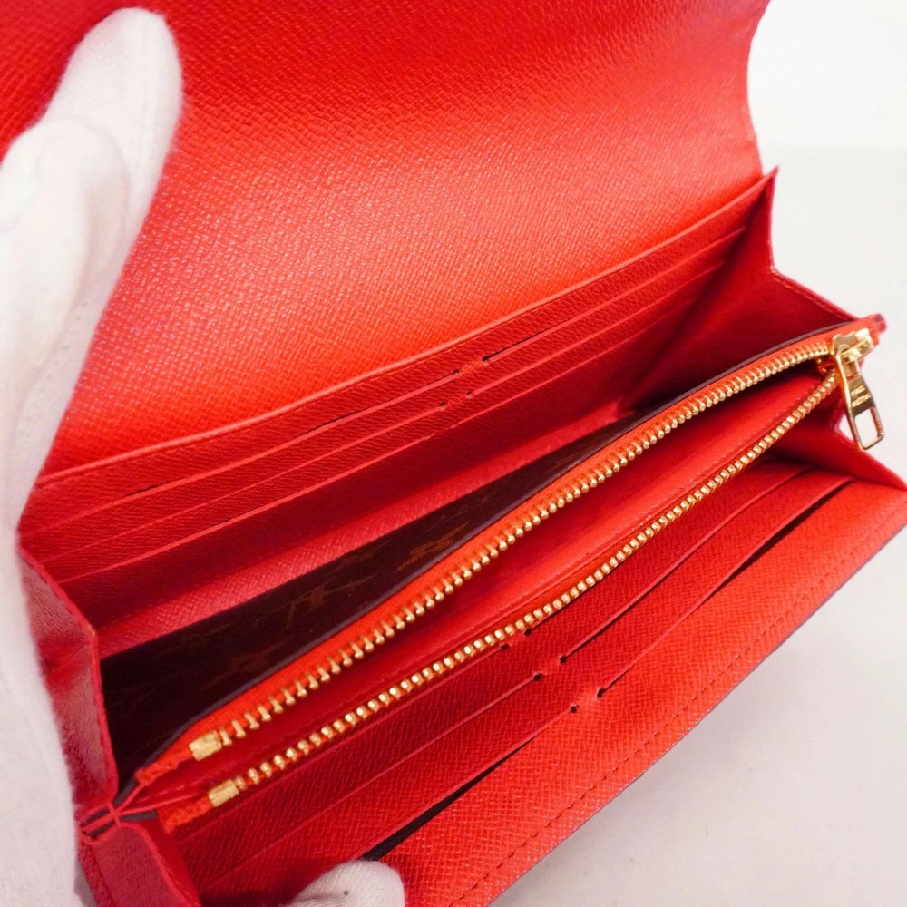 Louis Vuitton Monogram Long Wallet Leather