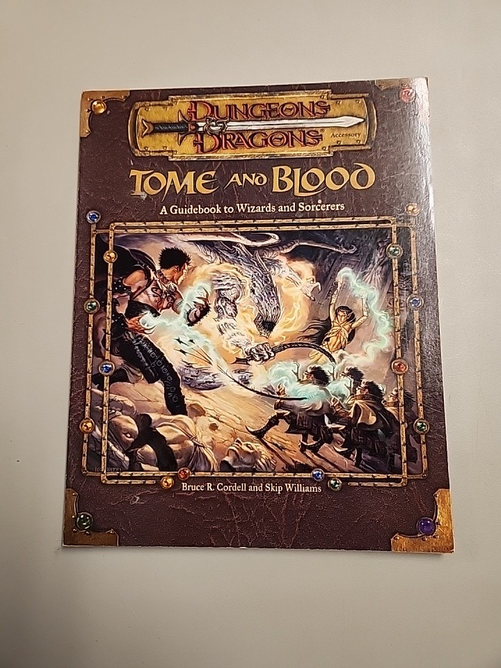 D&D Accessory- Tome And Blood