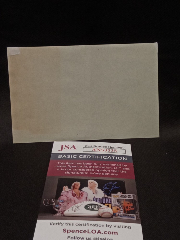 PAULINE FREDERICK Signed Cut JSA Inscribed -1
