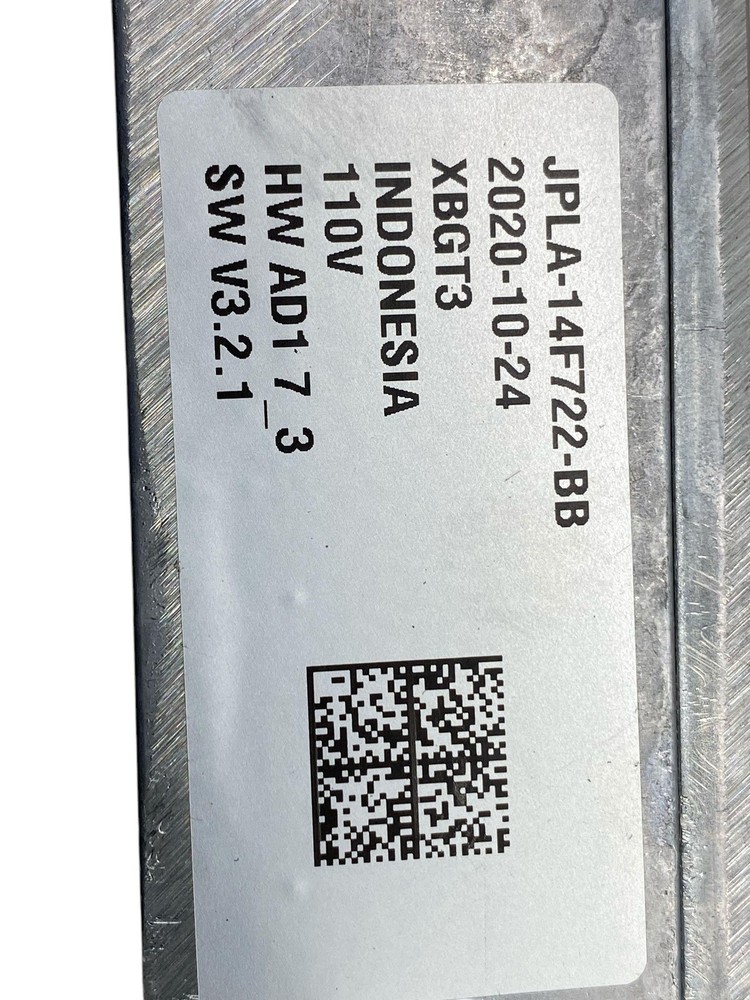 2019-2022 RANGE ROVER VOLTAGE CONVERTER CONTROL MODULE UNIT JPLA-14F722-BB OEM