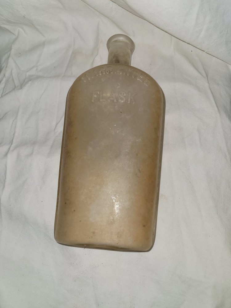 Warranted Flask Antique Bottle