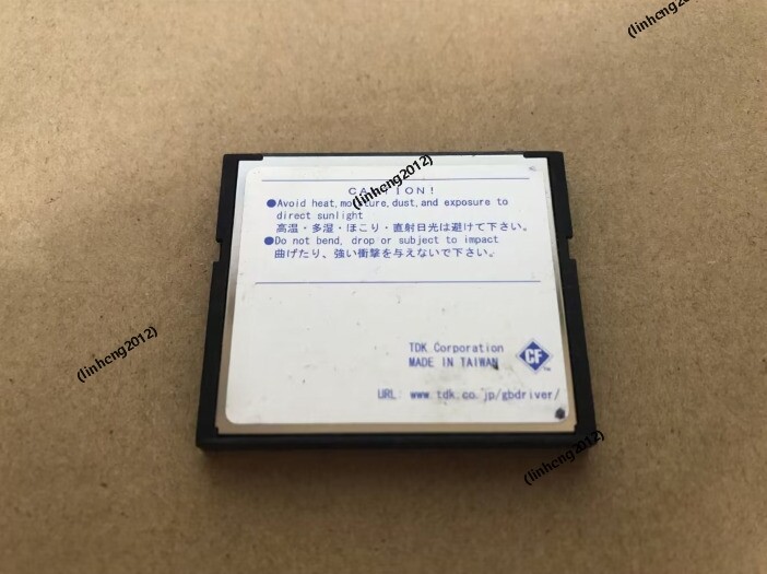 TDK CompactFlash Card 4GB CF card memory 4G GBDriver CompactFlash